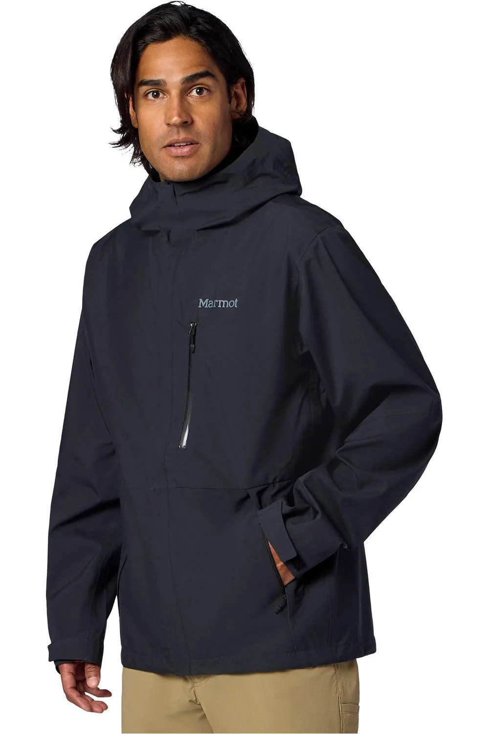 Precip evo pro chaqueta impermeable hombre Negro - Marmot - FashionsVida