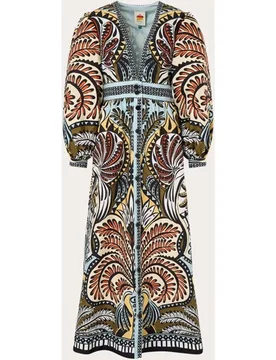 FARM Rio - Vestido largo Balamana - FARM Rio - FashionsVida