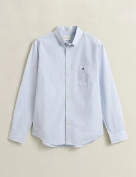 Camisa de hombre clásica de popelina de cuadros Vichy - Gant - FashionsVida