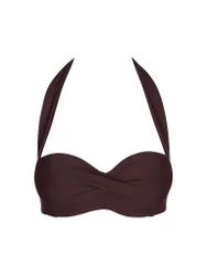 Bikini da donna a fascia rosso scuro 42C