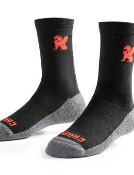 Calzini Merino Reflective Black