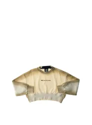 MELBY Felpa cropped CREMA XL