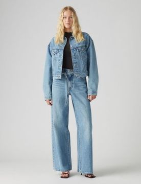 Para mujer. A8701-0004 Jean XL Straight (29/29), Casual, Algodón, Denim