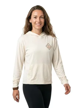 Rash Guard à Manches Longues Et à Capuche Tippet Fill Tech Bone M