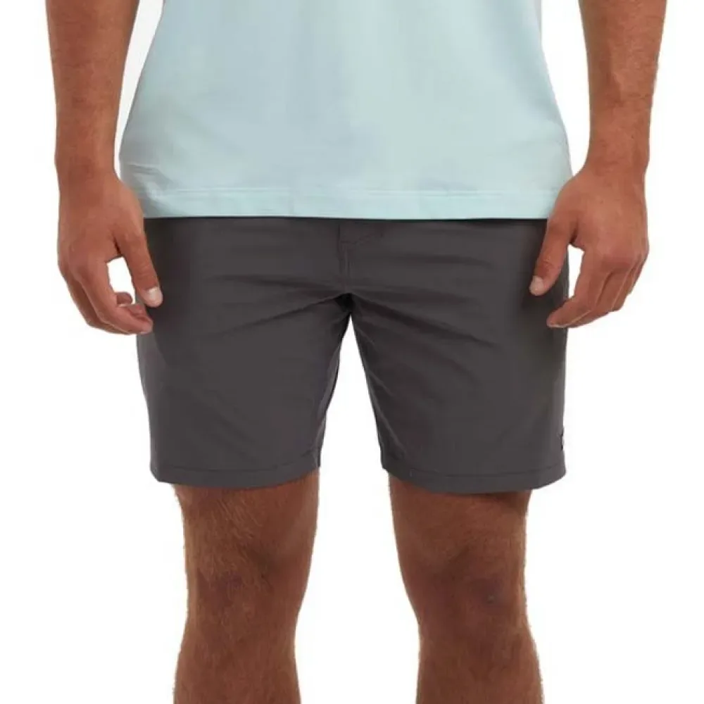 Mako 18´´ Hybrid Solid Shorts Graphite 30 Men - PELAGIC - FashionsVida