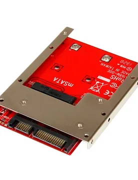 Adaptateur Msata Ssd Vers Sata 2.5´´ Black One Size unisex - StarTech - FashionsVida