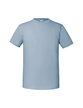 Mens Iconic Premium Ringspun Cotton T-Shirt (Mineral Blue) - Size X-Large - Fruit of the loom - FashionsVida