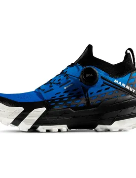 Aenergy Tr Boa Mid Gore-tex® Trail Running Shoes Dark Glacier Blue / Black UK 5.5 Women - Mammut - FashionsVida