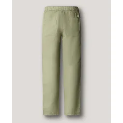 Pantalón chino cordón ajustable con lino