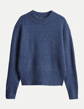 Opus Strickpullover Pitan Blau 38