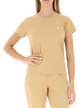 T-shirt girocollo POLO CAMMELLO M - Ralph Lauren - FashionsVida