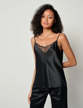Canotta Pizzo Seta 2 in 1 XXL - Elegante & Versatile in Seta 100%