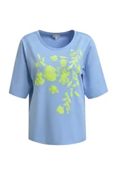 ROUNDNECK SWEATSHIRT 1/2 SEEVE AE femae