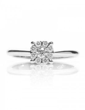 Anello Donna Solitario Diamante FMV