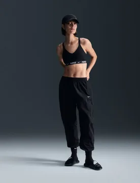 Indy Medium Support Padded Adjustable Damen Tanktop, schwarz US: L - Nike - FashionsVida