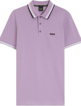 HUGO BOSS Polo Paddy, lila xxl