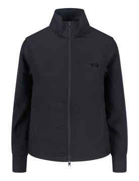 Y-3 Felpa Zip Logo
