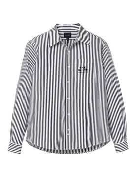 Camicia in cotone a righe
