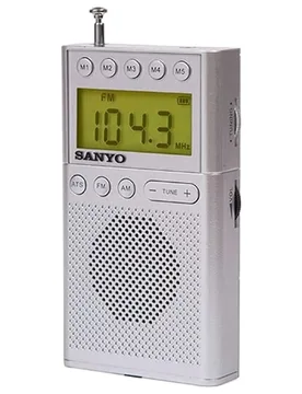 Radio Portable Ks121p Pink One Size unisex - Sanyo - FashionsVida