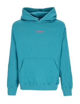 Felpa Cappuccio Uomo Ribs Skin Hoodie Petrol