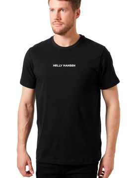 Core camiseta manga corta hombre Negro (M)