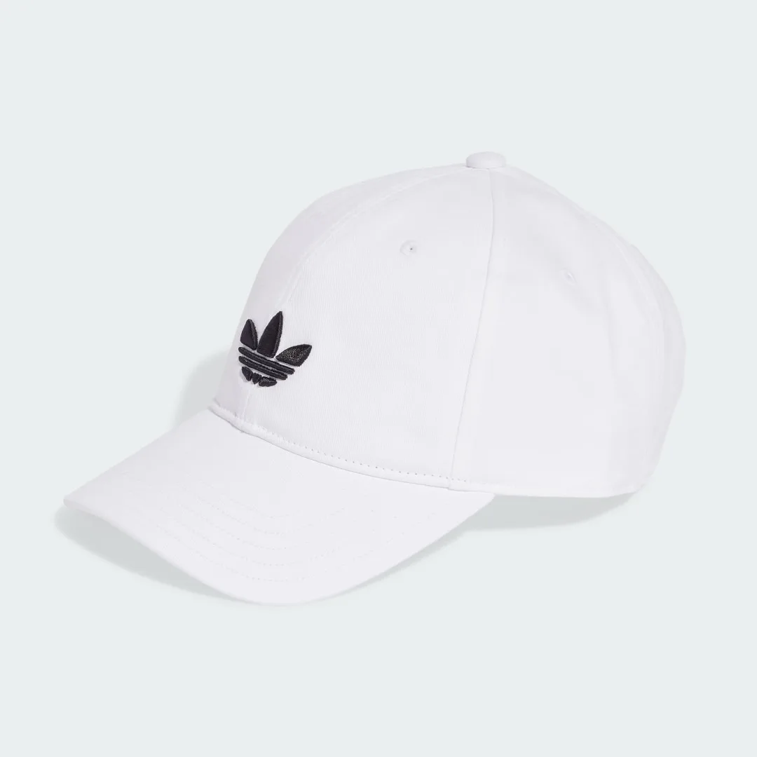 Cappellino adicolor Classic Trefoil Baseball Junior White - Adidas - FashionsVida