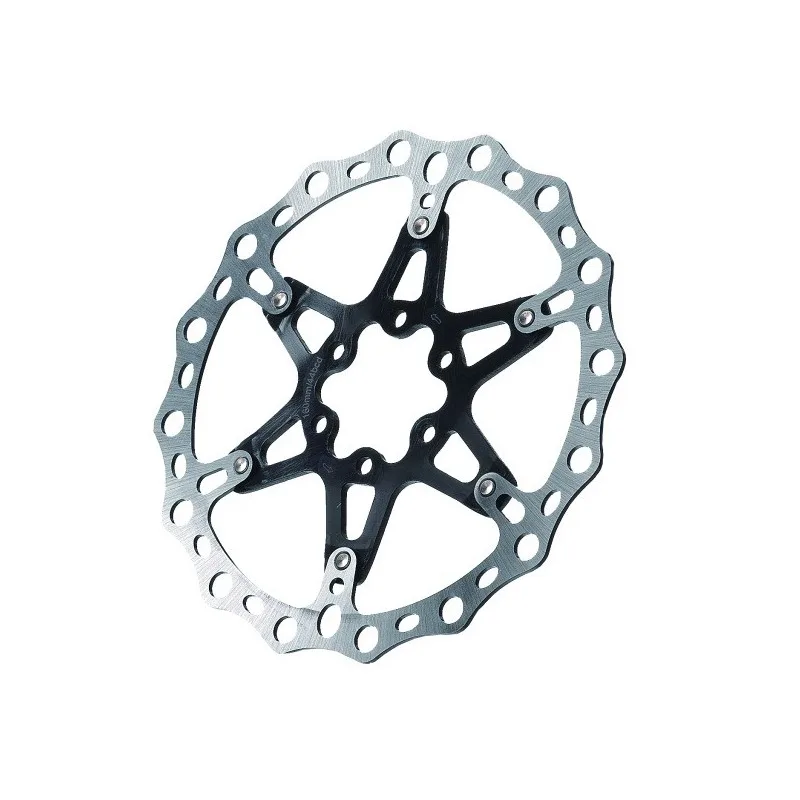 Disco freno MTB con spider in alluminio 6 fori - XON - FashionsVida