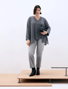 Chaqueta de mujer estructura lurex - Couchel - FashionsVida