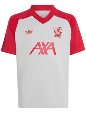 Liverpool FC Prematch Trikot Kinder 2026/27 - Gris - male - Size: 13/14 ans - Adidas - FashionsVida