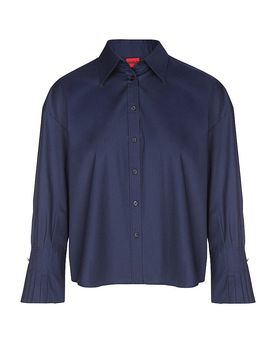 HUGO Bluse EGGY dunkelblau 40 damen
