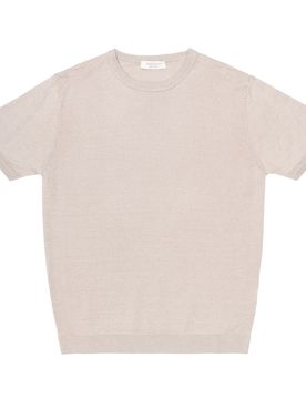 Maglia MM Uomo Pettinato Lino Sand