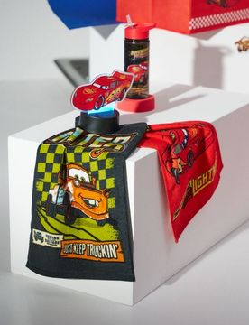 Asciugamani in cotone Cars 2 pack - multicolor