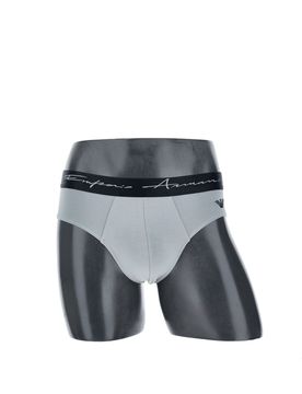 Slip con logo GRIGIO XL