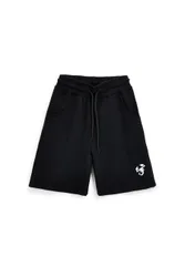 Bermuda neri in cotone AH24SS168 L