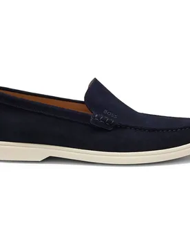Mocassins Sienne 10247967 01 Dark Blue EU 39 - BOSS - FashionsVida