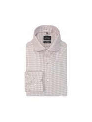 Olymp Camicia marrone chiaro 41