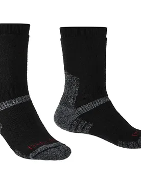 Chaussettes Heavyweight Merino Performance Boot Black EU 44-47 Homme