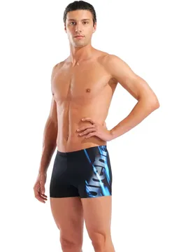 Placement Swim Herren Badehose, schwarz 8