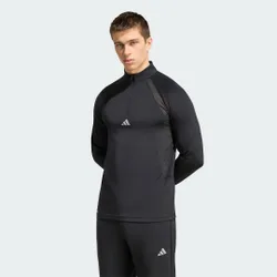 Felpa TECH APPAREL 1/4 zip 3XL Black