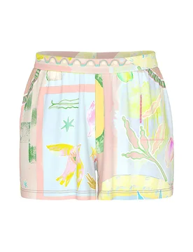 Pantaloncini da pigiama brezzy blue azzurro S - Mey - FashionsVida