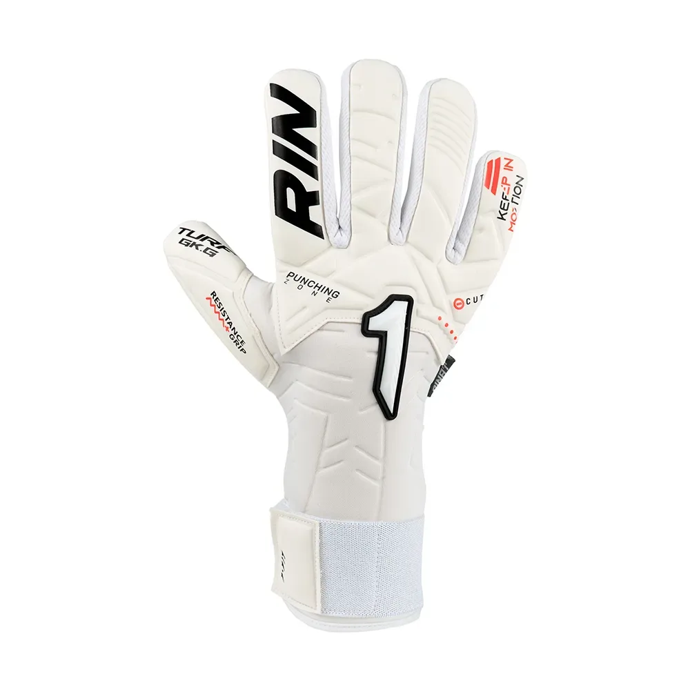 Gants De Gardien De But Junior Kratos Turf Basic White 5 unisex - Rinat - FashionsVida
