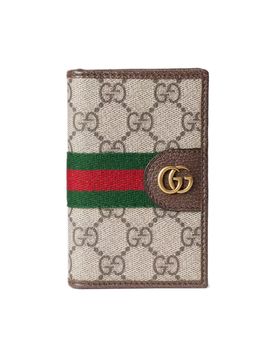 Mini GG Monogram Wallet with Gold-Tone Hardware