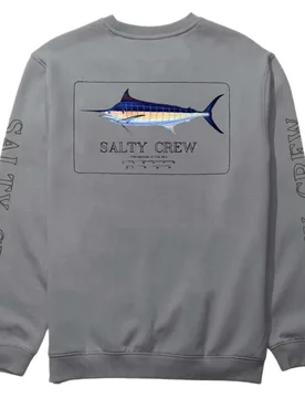 Sweat-shirt Blue Rogers Crew Quarry S - Salty Crew - FashionsVida