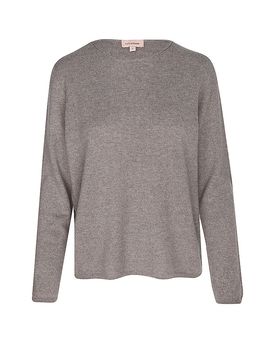 Jersey de cachemira marrón XL