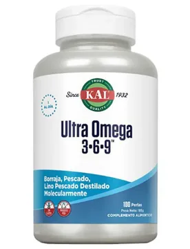 Capsule Ultra Omega 3-6-9 Essential Fatty Acid 100 Unità - KAL - FashionsVida
