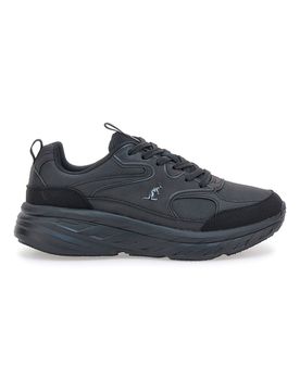 Sneakers nere con inserti in mesh e suola chunky AU42M113 44
