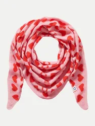 Purschoen Adria Tuch 3-Eck Rosa