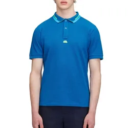 Polo A Maniche Corte Combined Piqué Cotton Cosmo 01 L