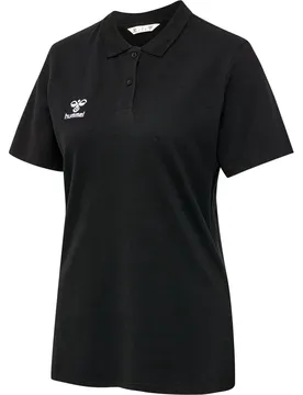GO 2.0 Polo Damen Poloshirt, schwarz L
