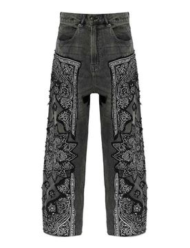 R13 Bandana jeans R13 Nera